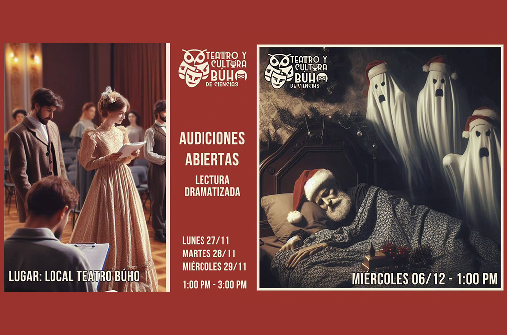 Teatro búho te invita a la lectura dramatizada de los cuentos navideños de charles Dickens