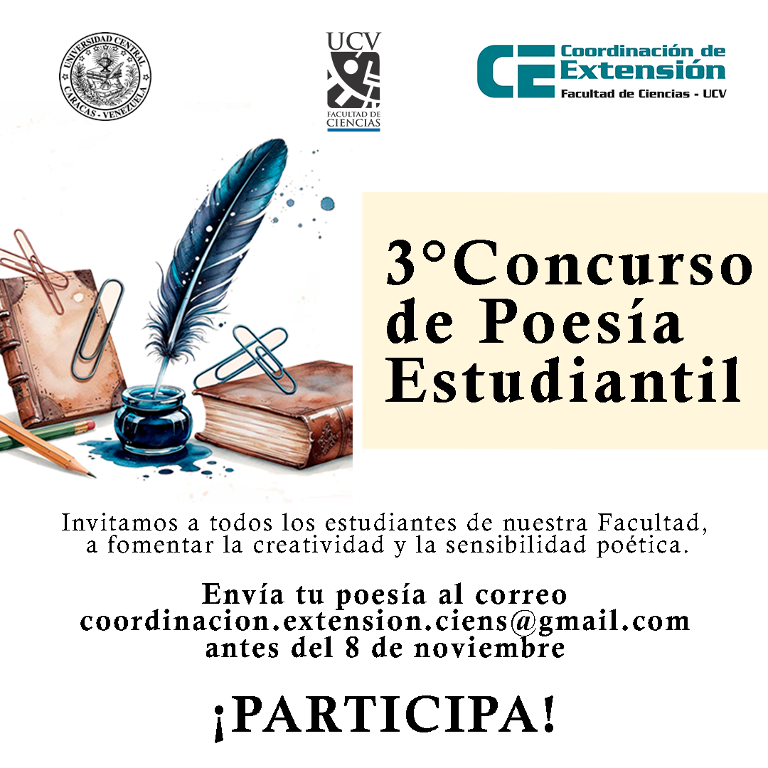 Participa en nuestro Tercer Concurso de Poesía Estudiantil 2024