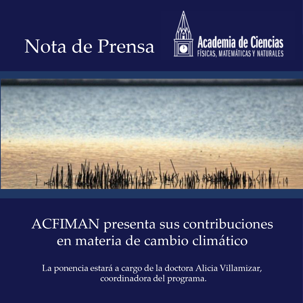 ACFIMAN presenta sus contribuciones en materia de cambio climático