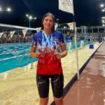 Estudiante del segundo semestre de la Escuela de Biología obtiene medallas en el Campeonato Nacional de Natación