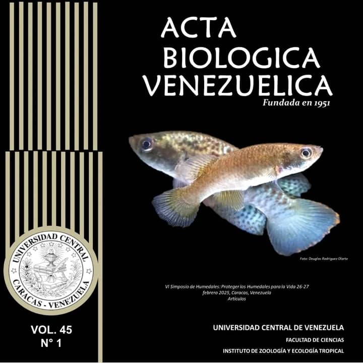 Disponible el nuevo número de la revista Acta Biológica Venezuelica