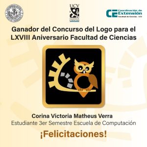 Concurso del logotipo LXVIII Aniversario de la Facultad de Ciencias ya tiene ganadora