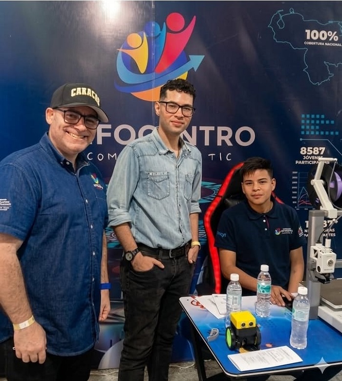 Fundación Infocentro impulsó la robótica educativa en la Rueda de Negocios «Ciencia Productiva: Universidad-Empresas-Estado»