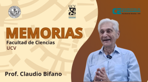 Memorias de la Facultad de Ciencias: Prof. Claudio Bifano