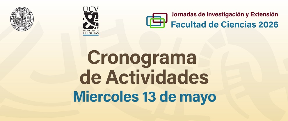 Cronograma actividades 13 de mayo