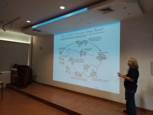 La Facultad de Ciencias albergó una charla sobre identificación de las tortugas marinas