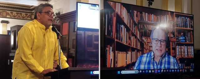 Matemáticos ucevistas presentan en la ACFIMAN su libro sobre las martingalas