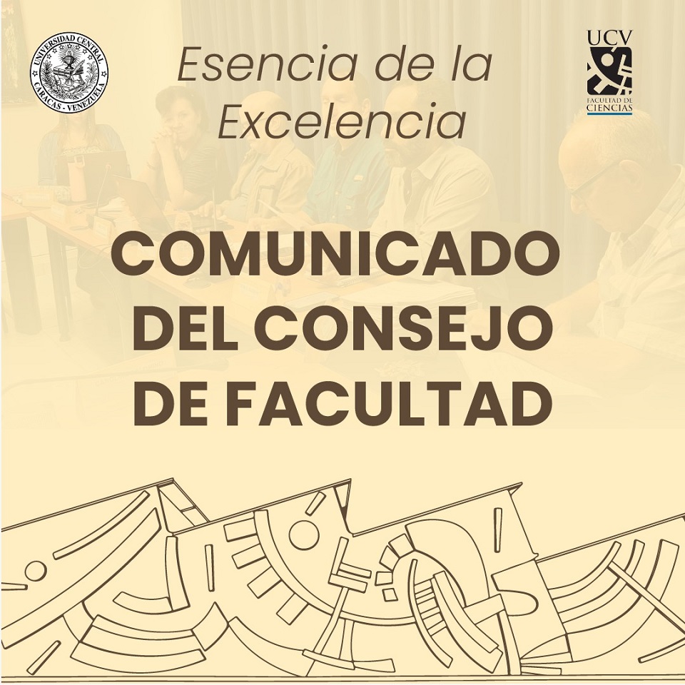 Comunicado Consejo de Facultad