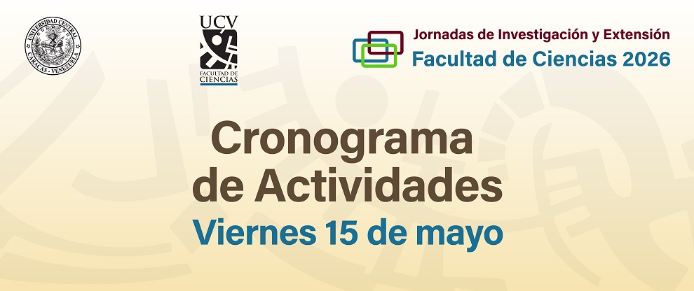 Cronograma de actividades 15 de mayo