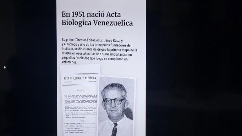 Presentación conmemorativa por el LXXV aniversario de la revista Acta Biológica Venezuelica | JIE 2026
