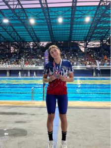 La Facultad de Ciencias felicita a Edith González, estudiante de la Licenciatura en Biología, por su destacada participación en el Campeonato Nacional de Natación