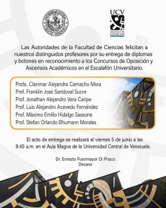 Las Autoridades de la Facultad de Ciencias felicitan a seis profesores por sus reconocimientos a la excelencia académica