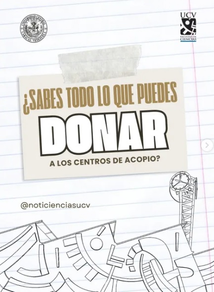 ¿Sabes todo lo que puedes donar a los centros de acopio?