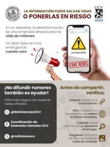 La desinformación no es un juego: en momentos de crisis, puede costar vidas