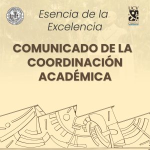Comunicado de la Coordinación Académica de la Facultad de Ciencias