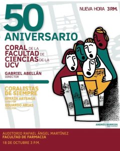 Concierto 50° aniversario de la Coral de la Facultad de Ciencias