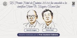 El Premio Nobel de Química 2026 fue concedido a los científicos Henri B. Kagan y Kenso Soai